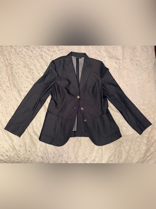 Brooks Brothers Jackets & Blazers - Like New, Textured Brooks Brothers Women's Blazer Jacket - Dark Grey